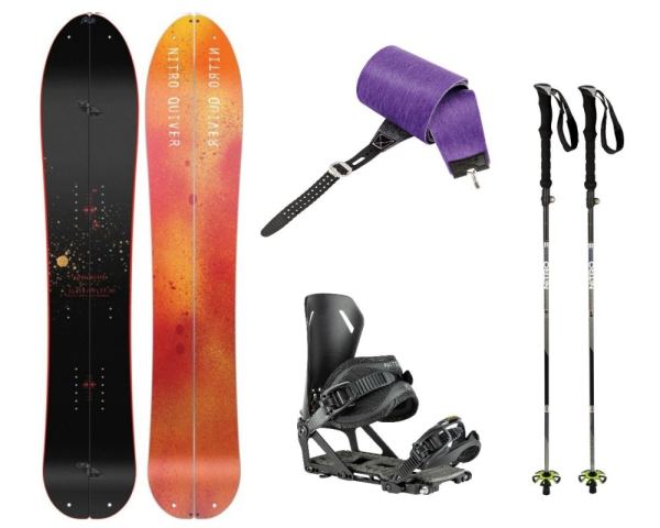 Nitro Slash Splitboard Set