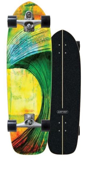 Carver Green Room Surfskate Complete