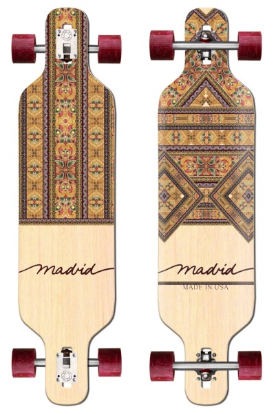 Madrid Dream 39" Fabri DT Longboard Complete