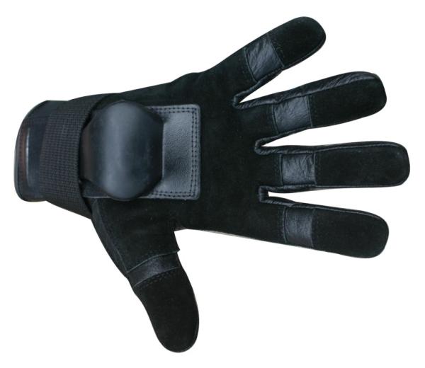 MBS HILLBILLY Wrist Guard GLoves - Black - Full Finger