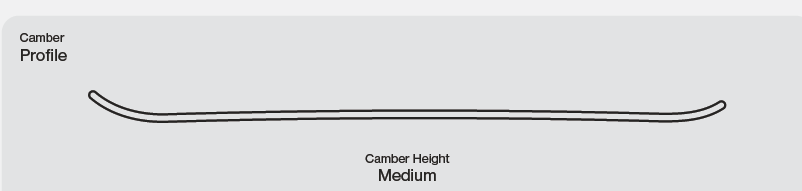 Disaster Damen Snowboard 2027: Camber Profile